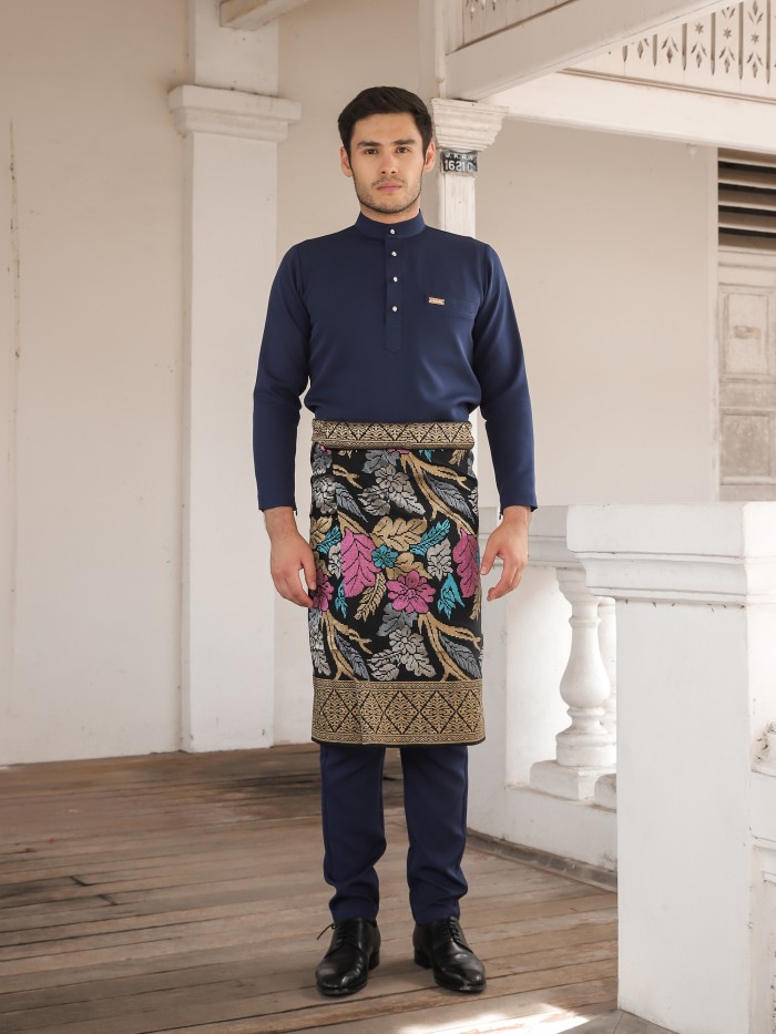 J.ARMANI BAJU MELAYU 2.0 - NAVY