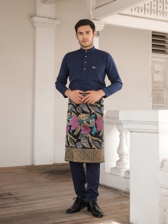 J.ARMANI BAJU MELAYU 2.0 - NAVY