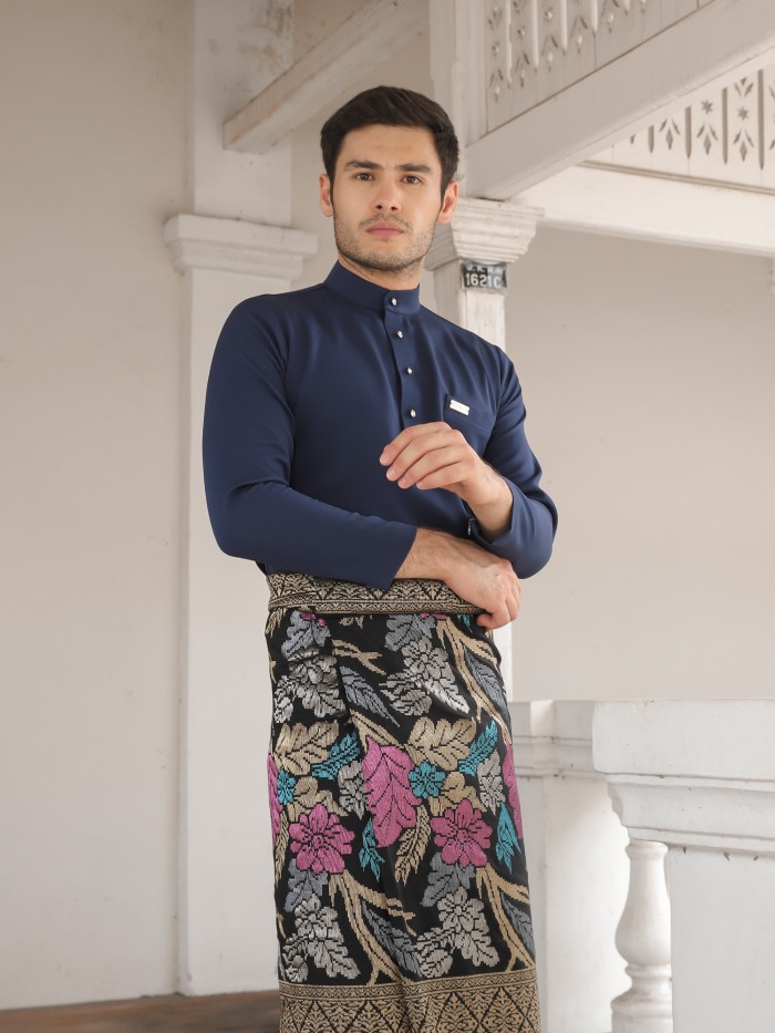 J.ARMANI BAJU MELAYU 2.0 - NAVY