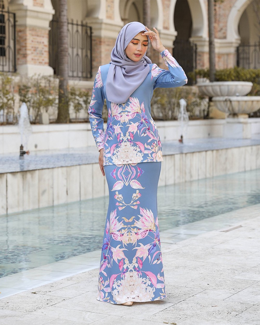 FIEKAA KURUNG - INFINITY BLUE