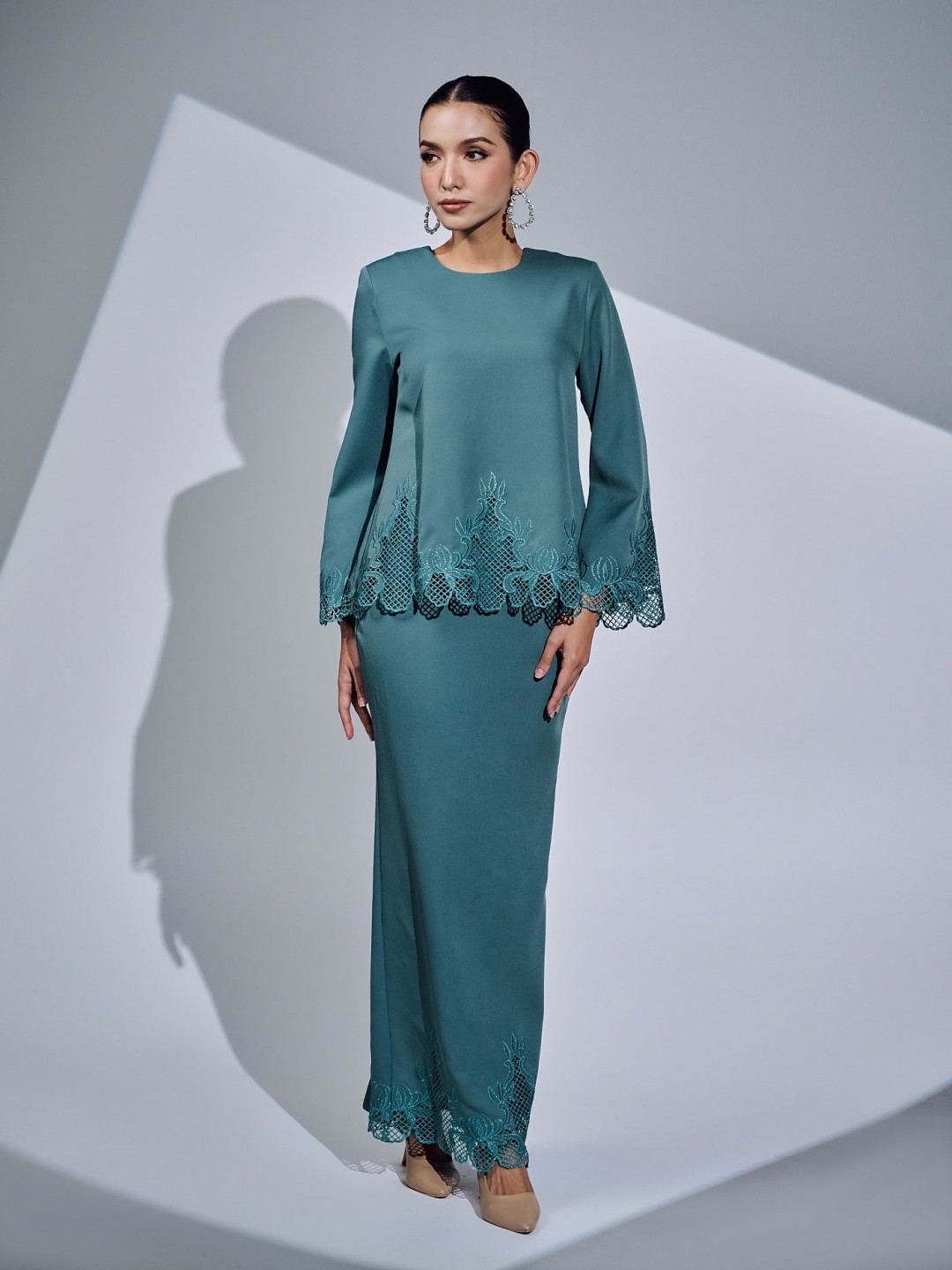EMBUN KURUNG 2.0 - DUSTY TURQUOISE