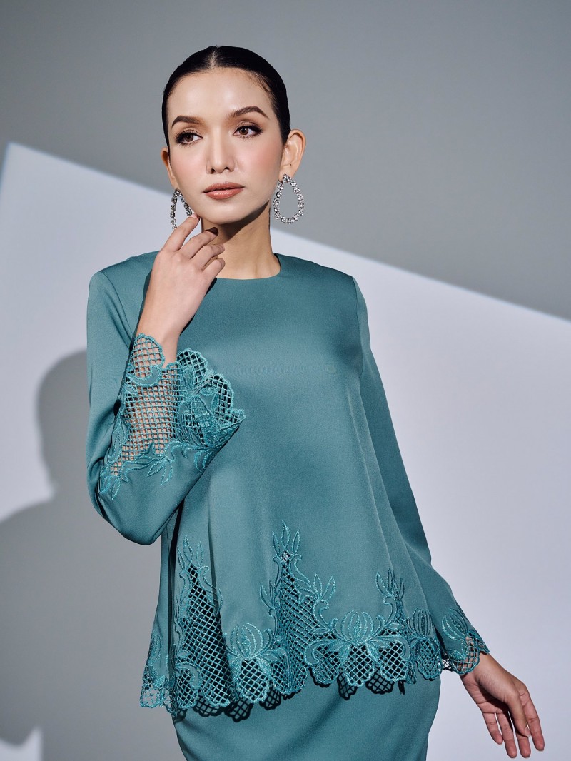 EMBUN KURUNG 2.0 - DUSTY TURQUOISE