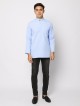 AUFMAN KURTA ZIP - SERENITY BLUE