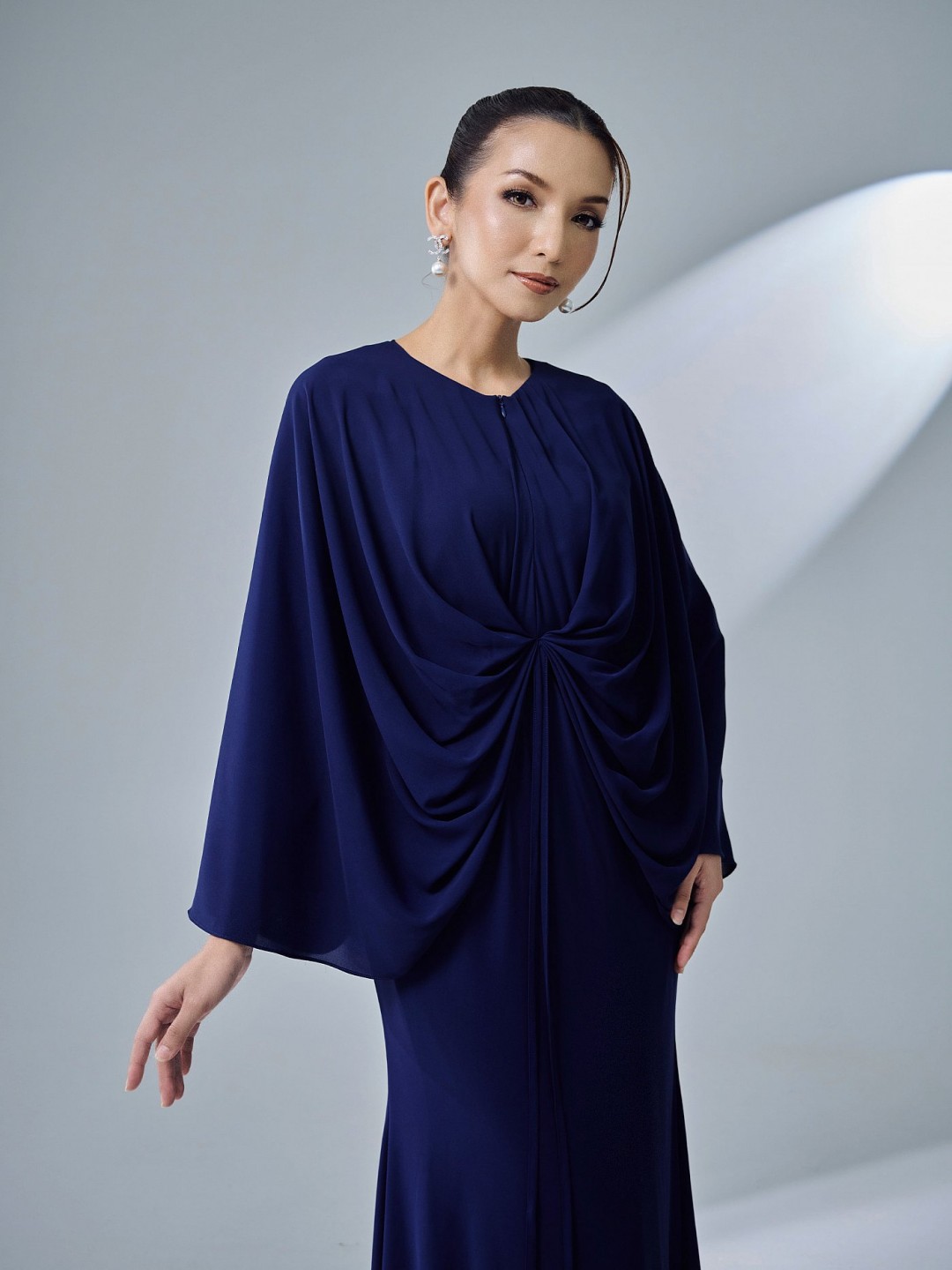 ESKA DRESS - NAVY