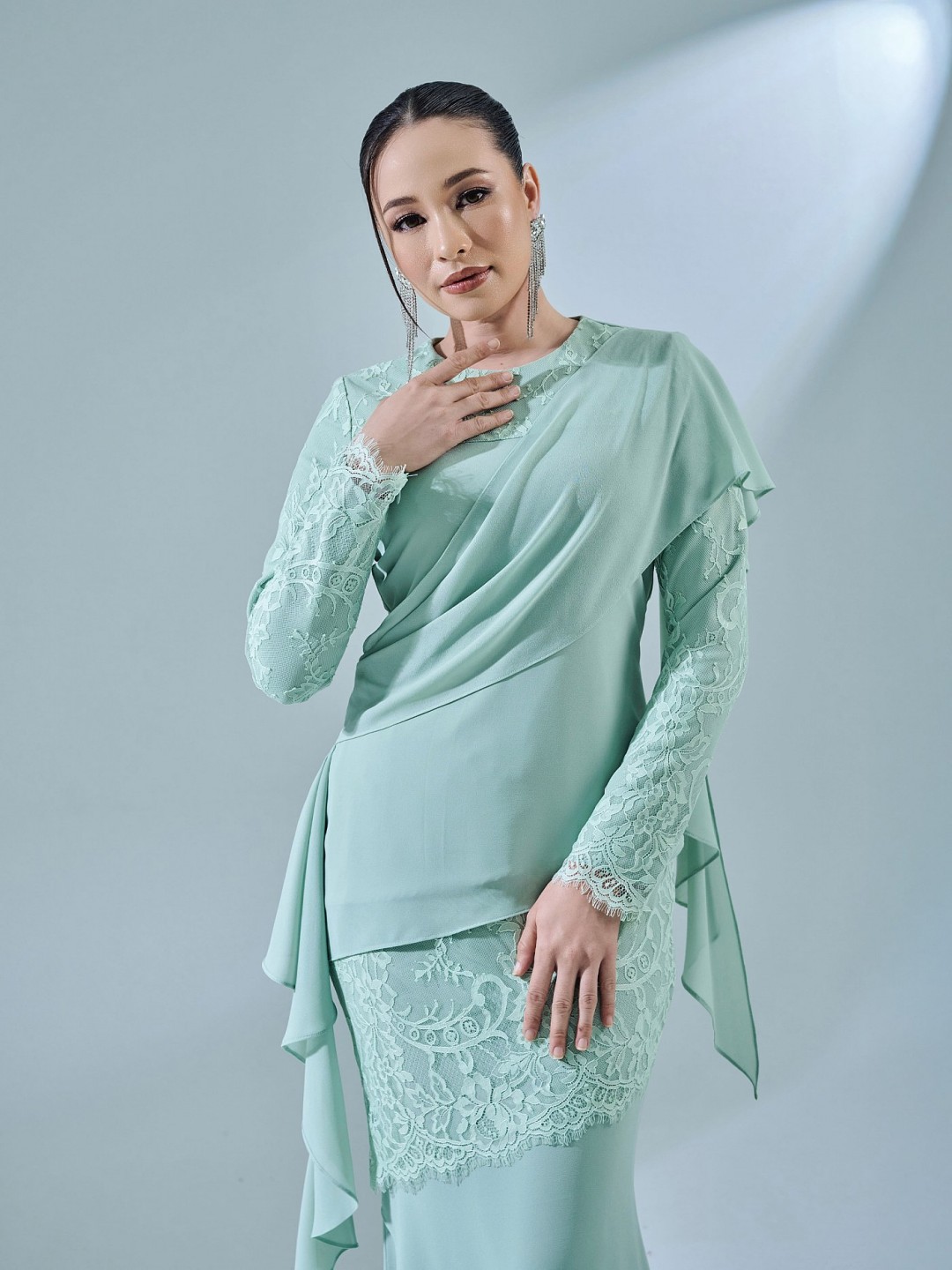 FAYRA KURUNG - SAGE GREEN