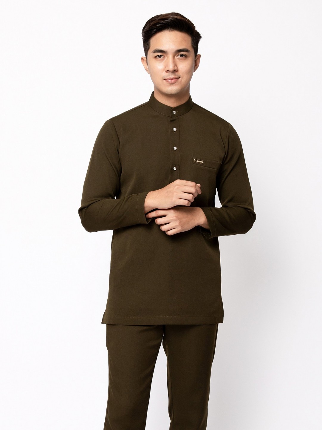 J.ARMANI BAJU MELAYU 1.0 - DARK OLIVE