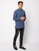 HELMICO KURTA BUTTON - INFINITY BLUE