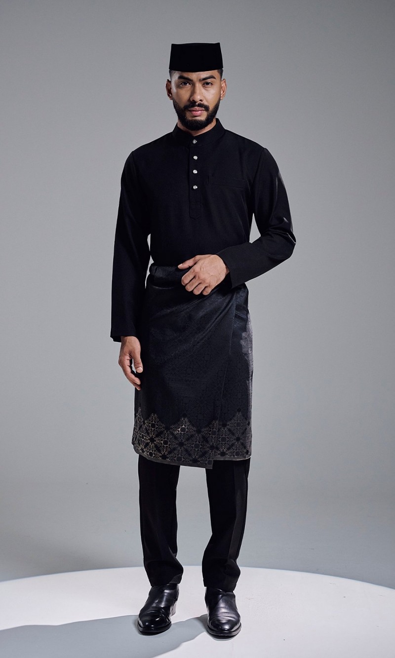 KHAREEF BAJU MELAYU - BLACK