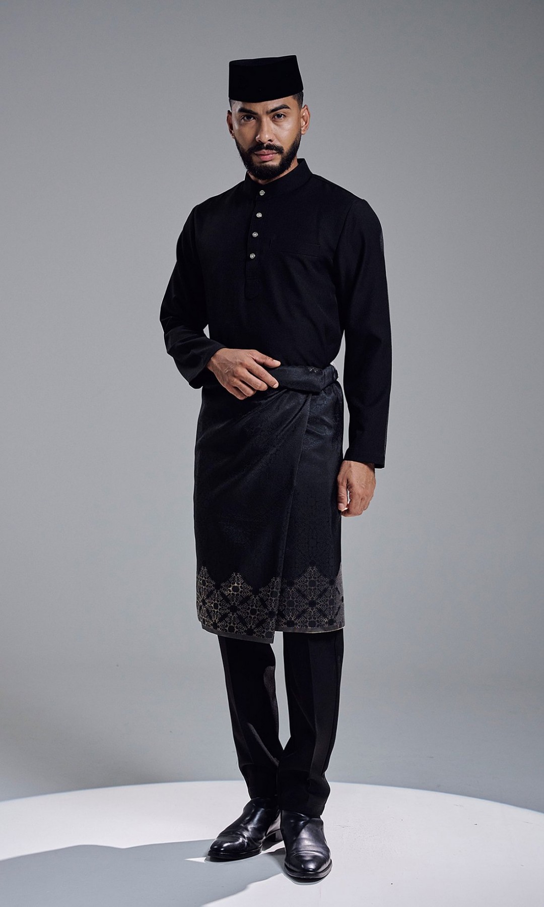 KHAREEF BAJU MELAYU - BLACK