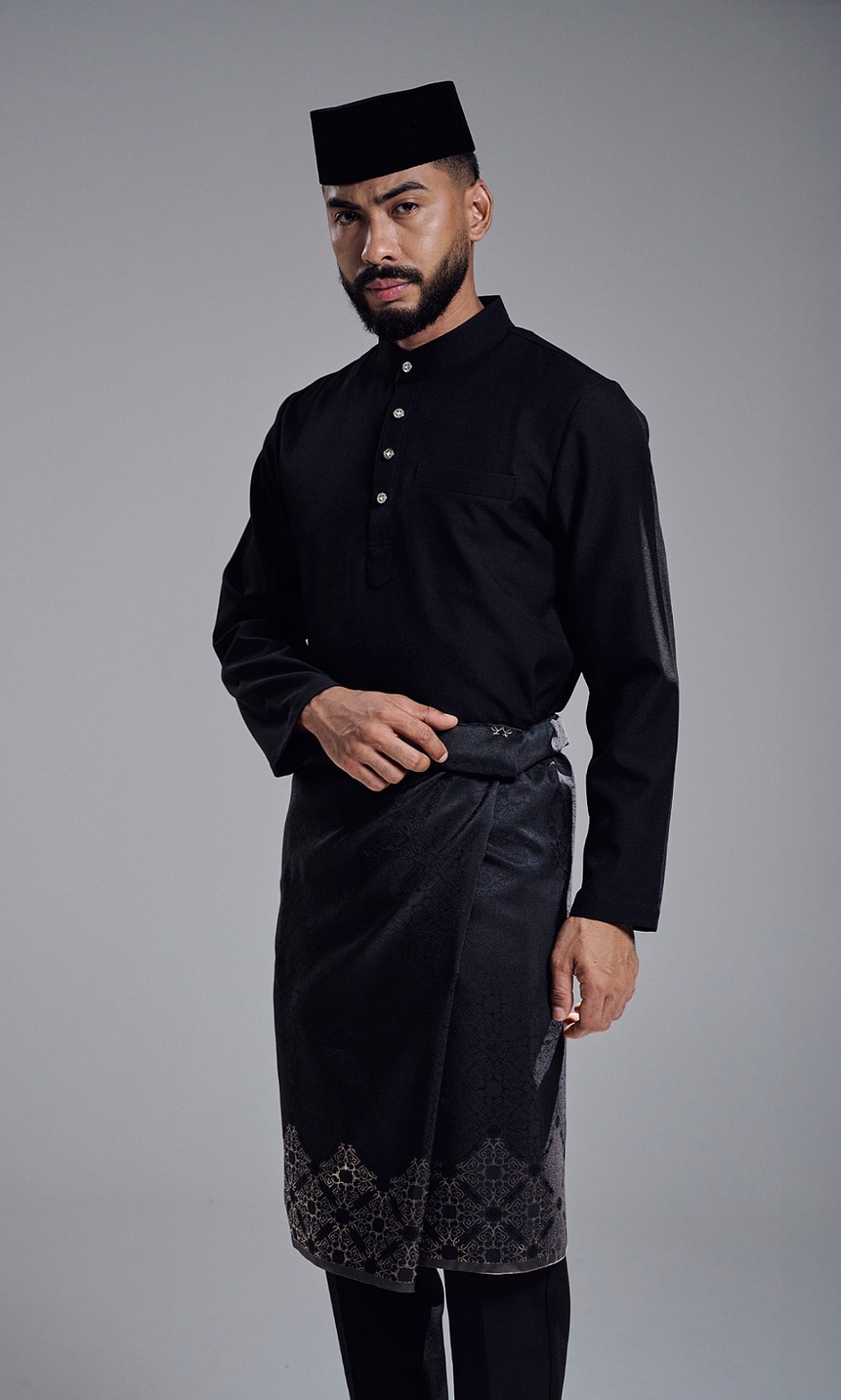 KHAREEF BAJU MELAYU - BLACK