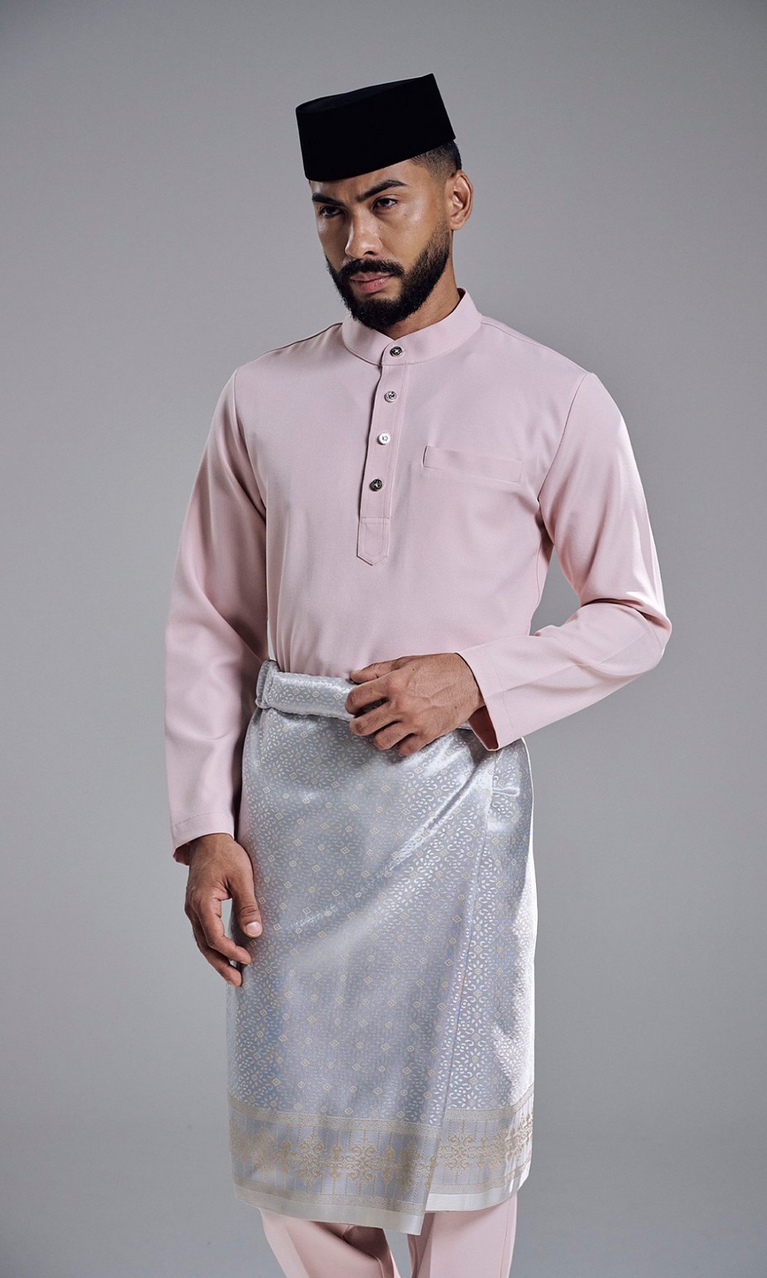 KHAREEF BAJU MELAYU - DUSTY PINK