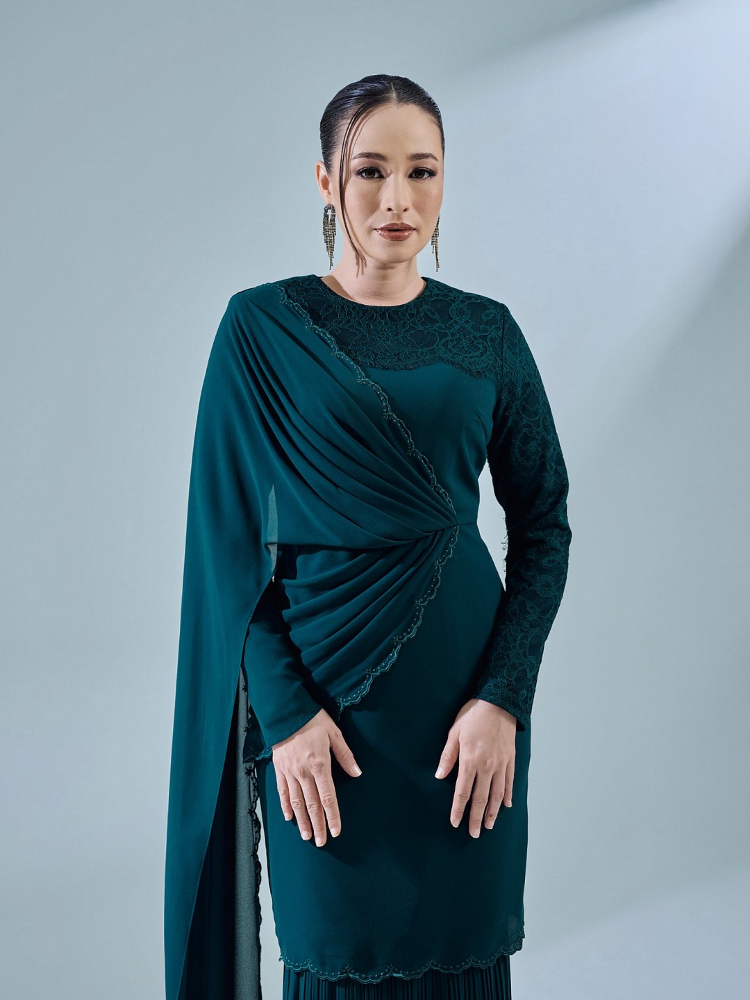 AURORA KURUNG - EMERALD TEAL