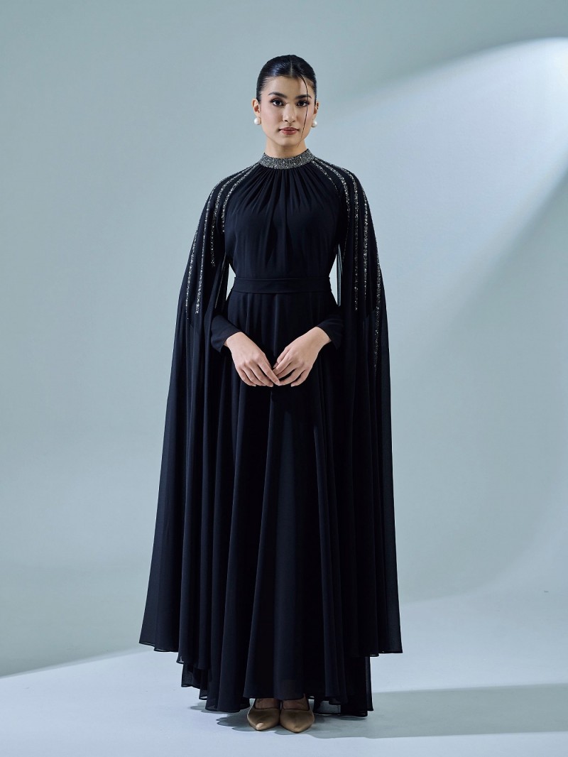 THALIA DRESS - BLACK