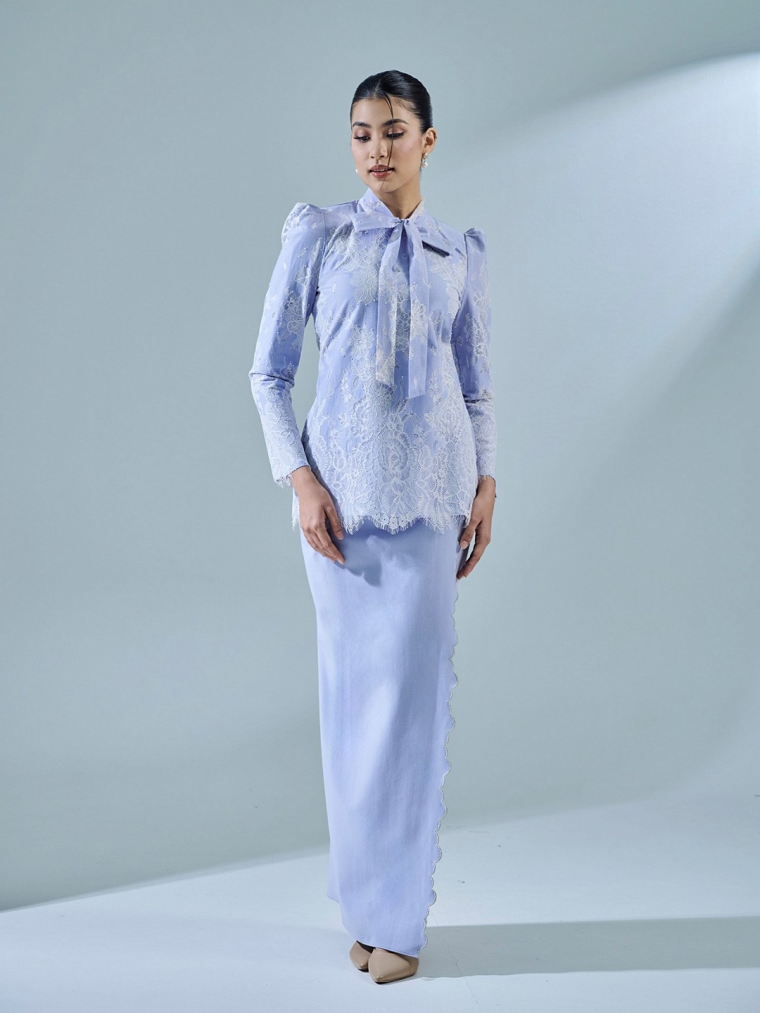 LANIA KURUNG - ASH PURPLE