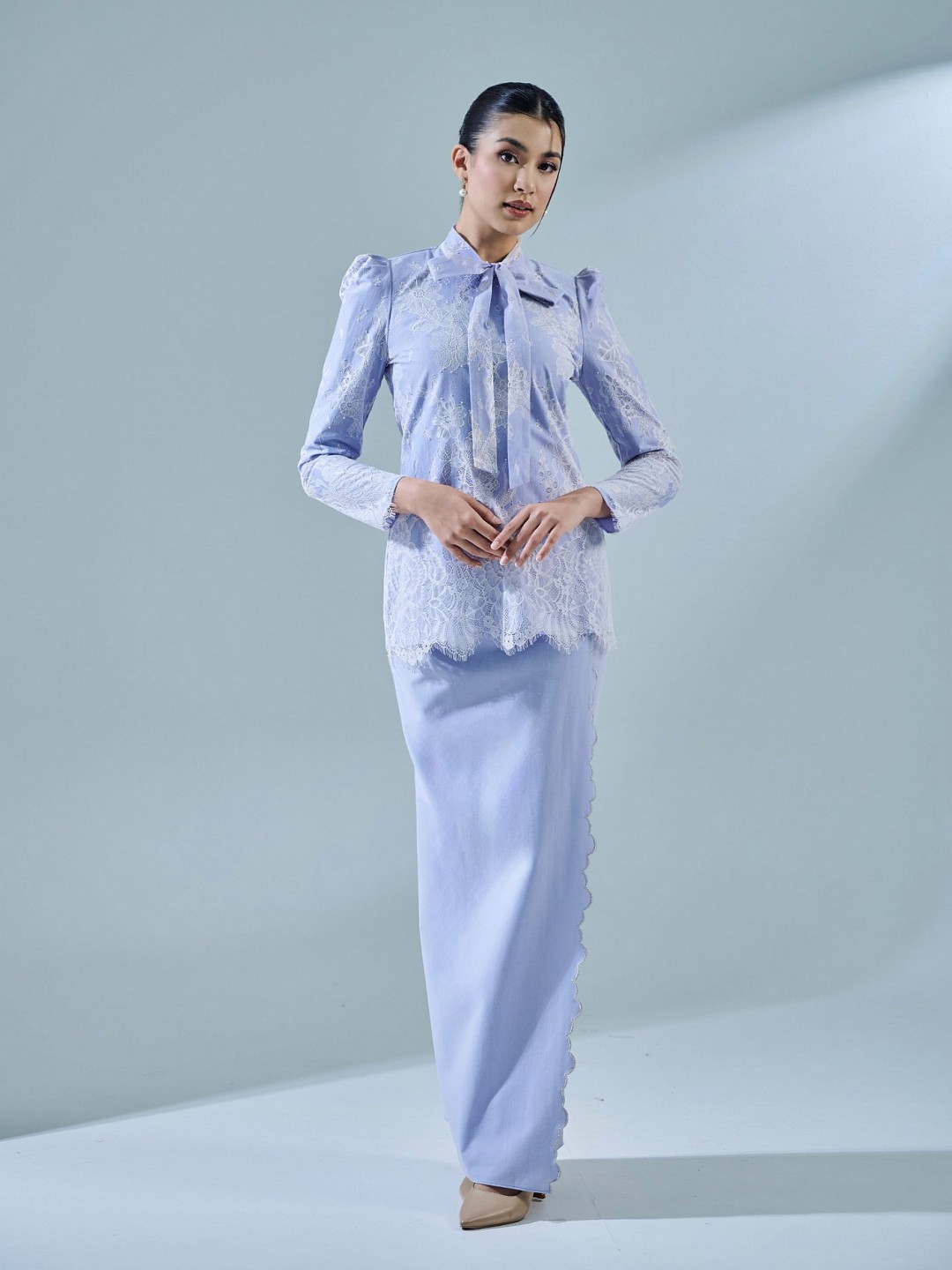 LANIA KURUNG - ASH PURPLE