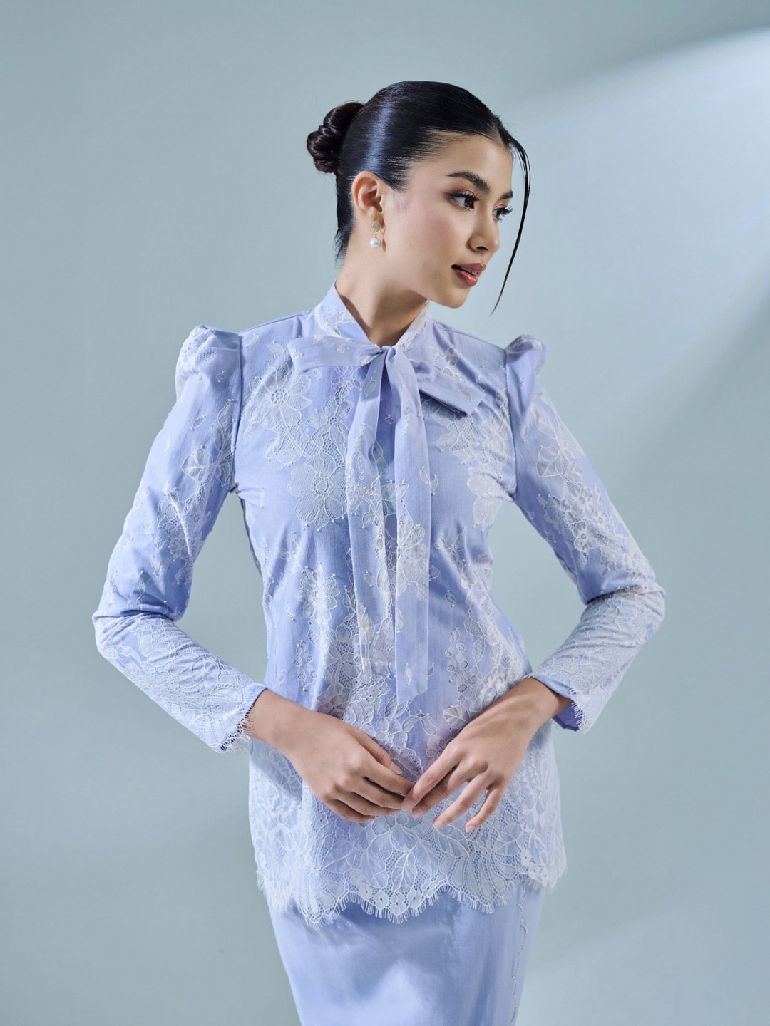 LANIA KURUNG - ASH PURPLE