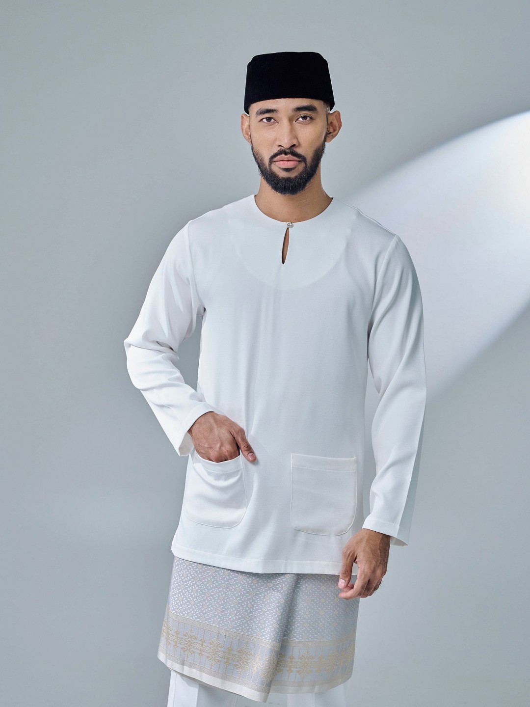 ANDIKA BAJU MELAYU - OFF WHITE