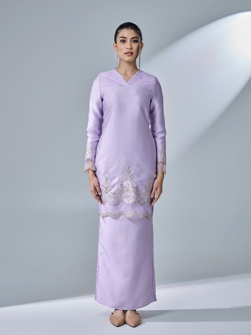 HANISTA KURUNG - PASTEL LILAC