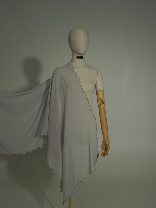 AIYANA SELENDANG - SILVER GREY