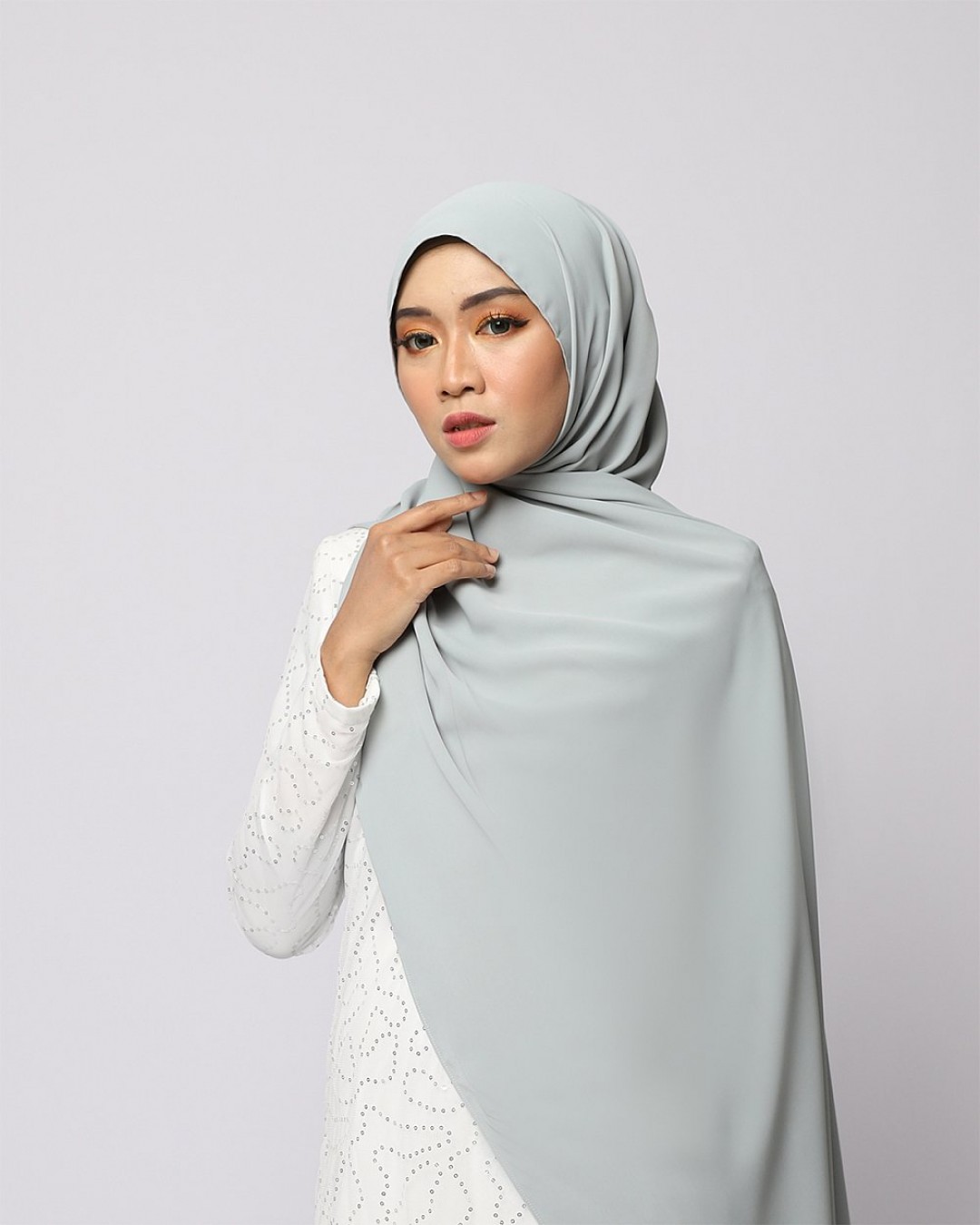 LABELLE SHAWL - BLUE MINT