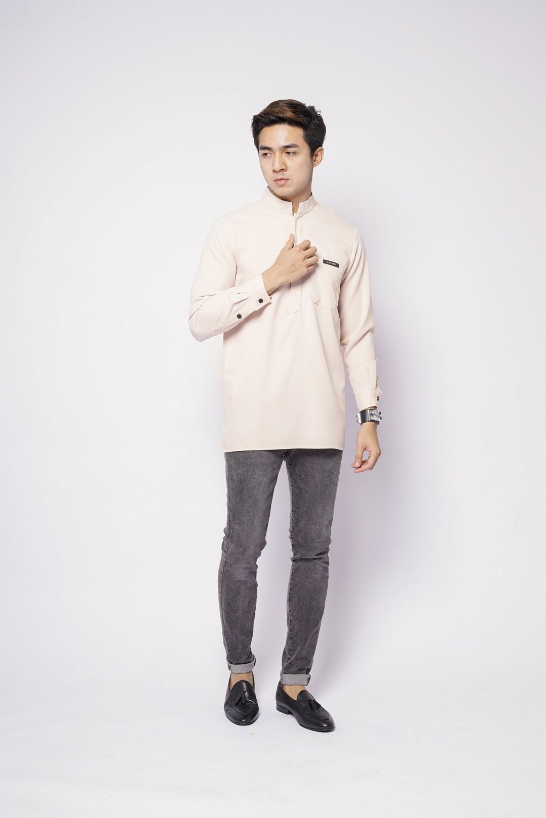 ELFMAN ZIP - NUDE CREAM