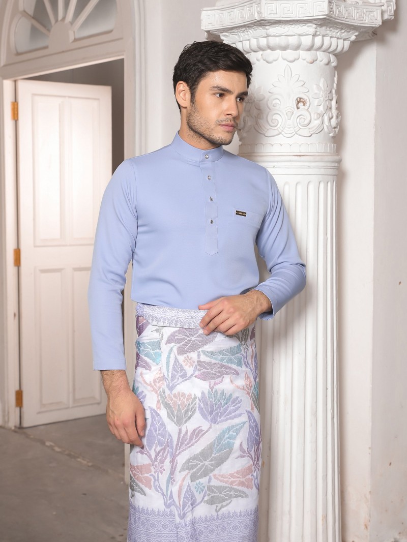 J.ARMANI BAJU MELAYU 2.0 - DUSTY BLUE