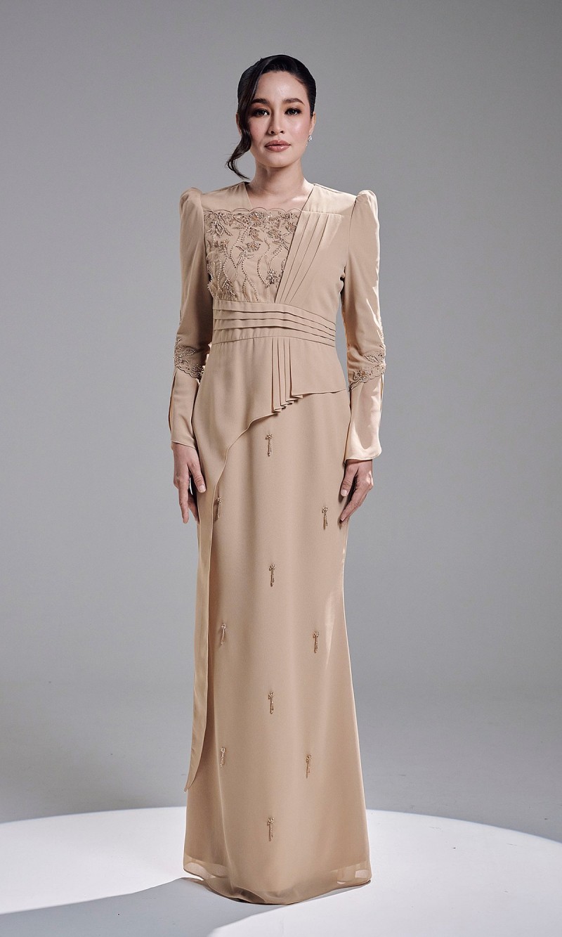 ARIYA DRESS - GOLD