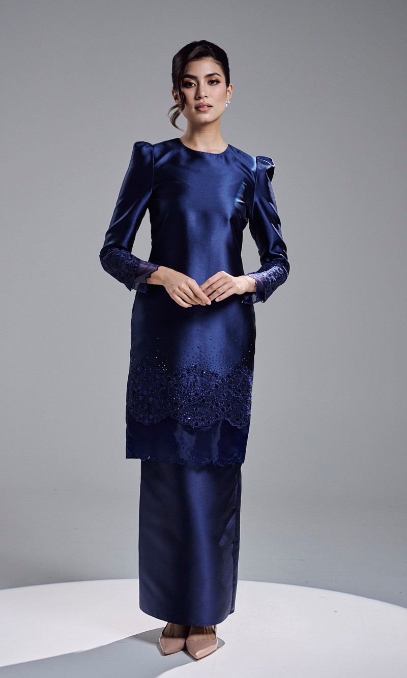 ESTERINA KURUNG - NAVY