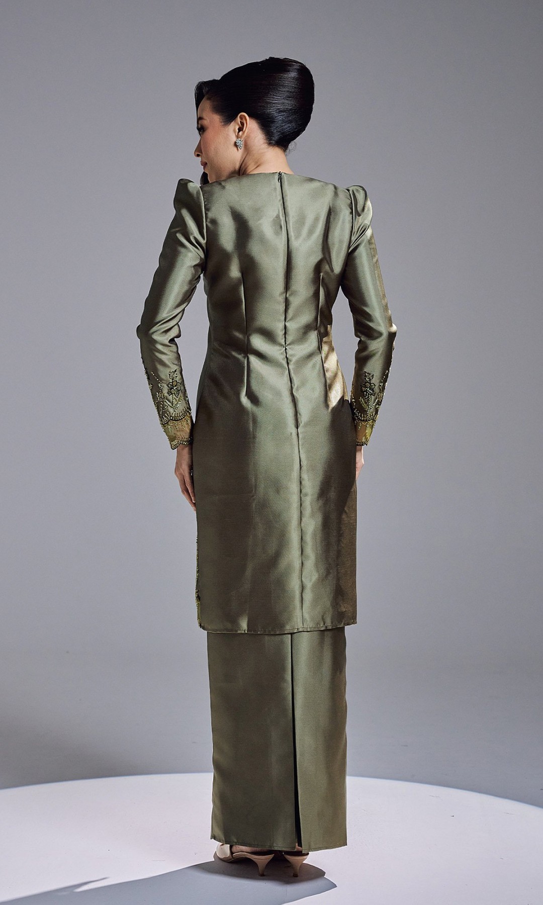 HAATIYA KURUNG - OLIVE