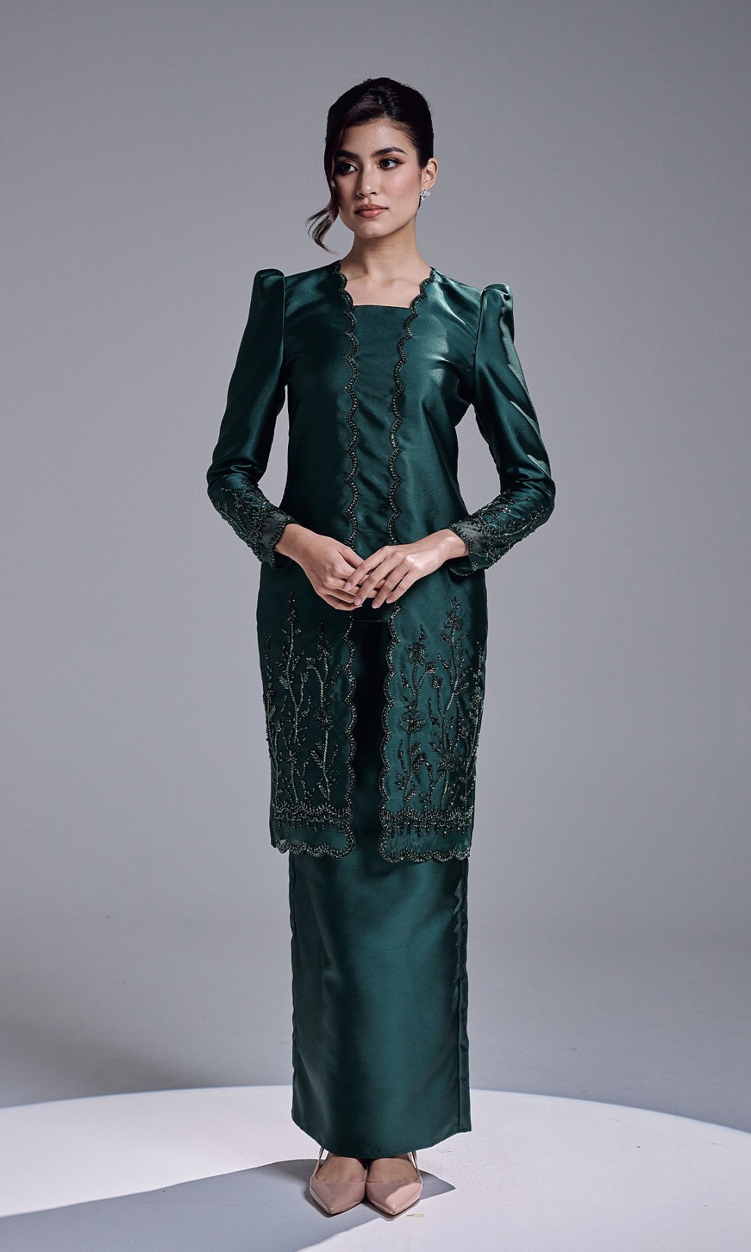 HAATIYA KURUNG - DARK EMERALD