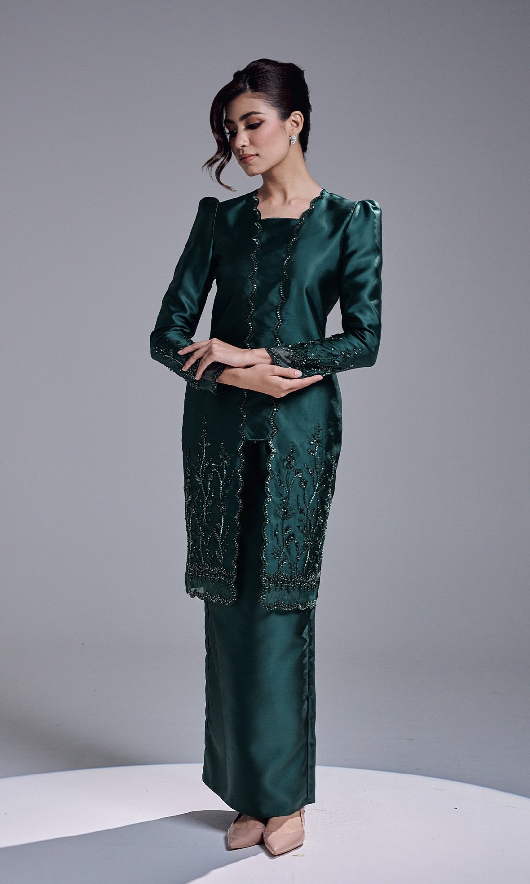 HAATIYA KURUNG - DARK EMERALD