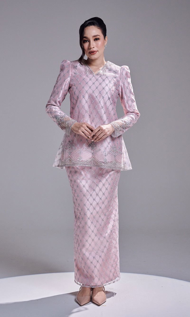 MAHARANI KURUNG - DUSTY PINK