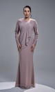 EYANIS DRESS - PALE MAUVE