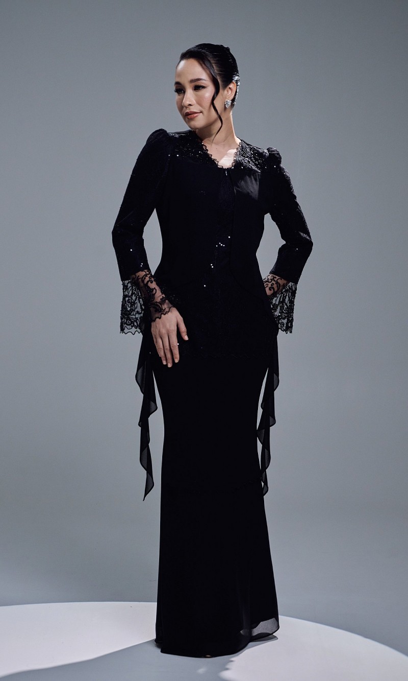 MIREYA DRESS - BLACK