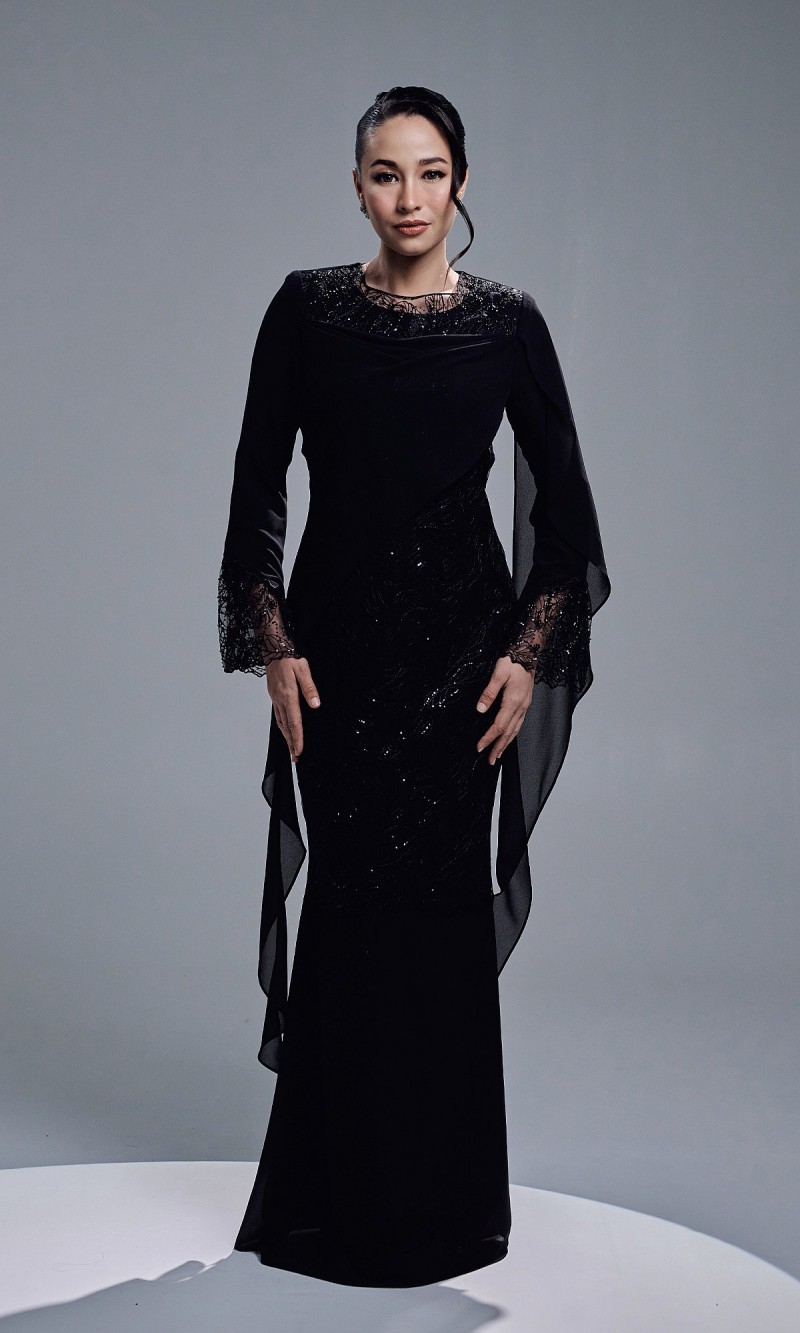 GRACIA DRESS - BLACK