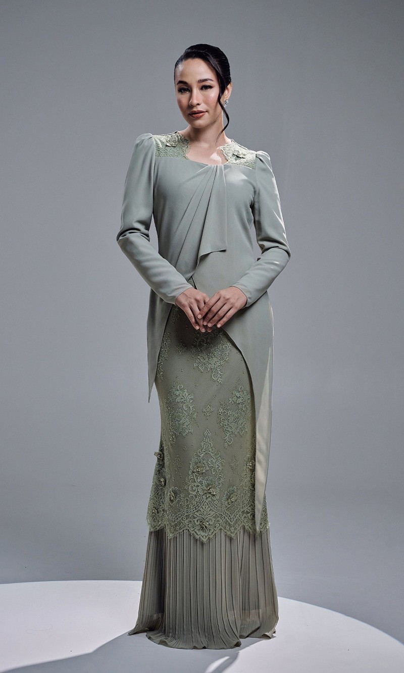 ELIYA DRESS - GEORGIAN GREEN