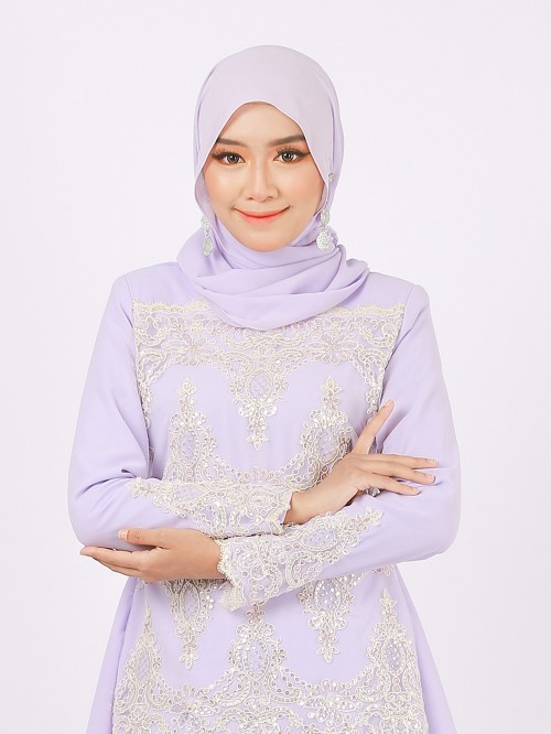 RESNIKA SHAWL - LILAC PURPLE