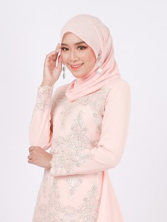 RESNIKA SHAWL - SOFT PEACH