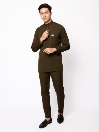 J.ARMANI BAJU MELAYU 1.0 - DARK OLIVE