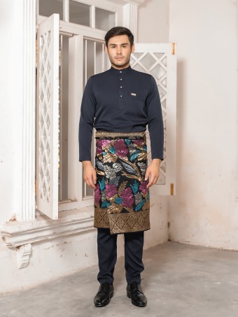 J.ARMANI BAJU MELAYU 2.0 - DARK NAVY