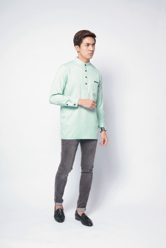 REMICO BUTTON - MINT GREEN