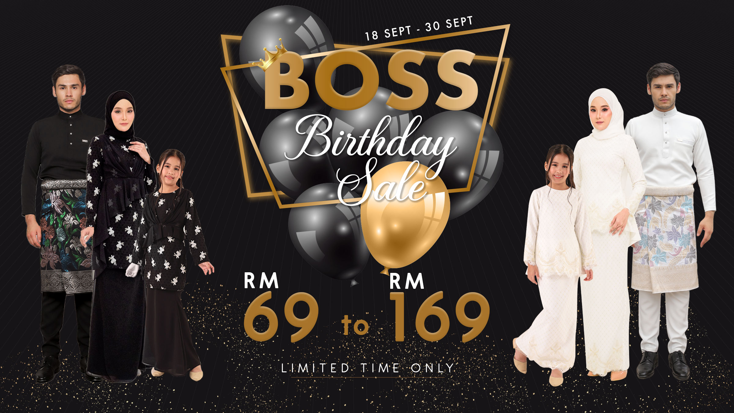 BOSS BIRTHDAY SALE