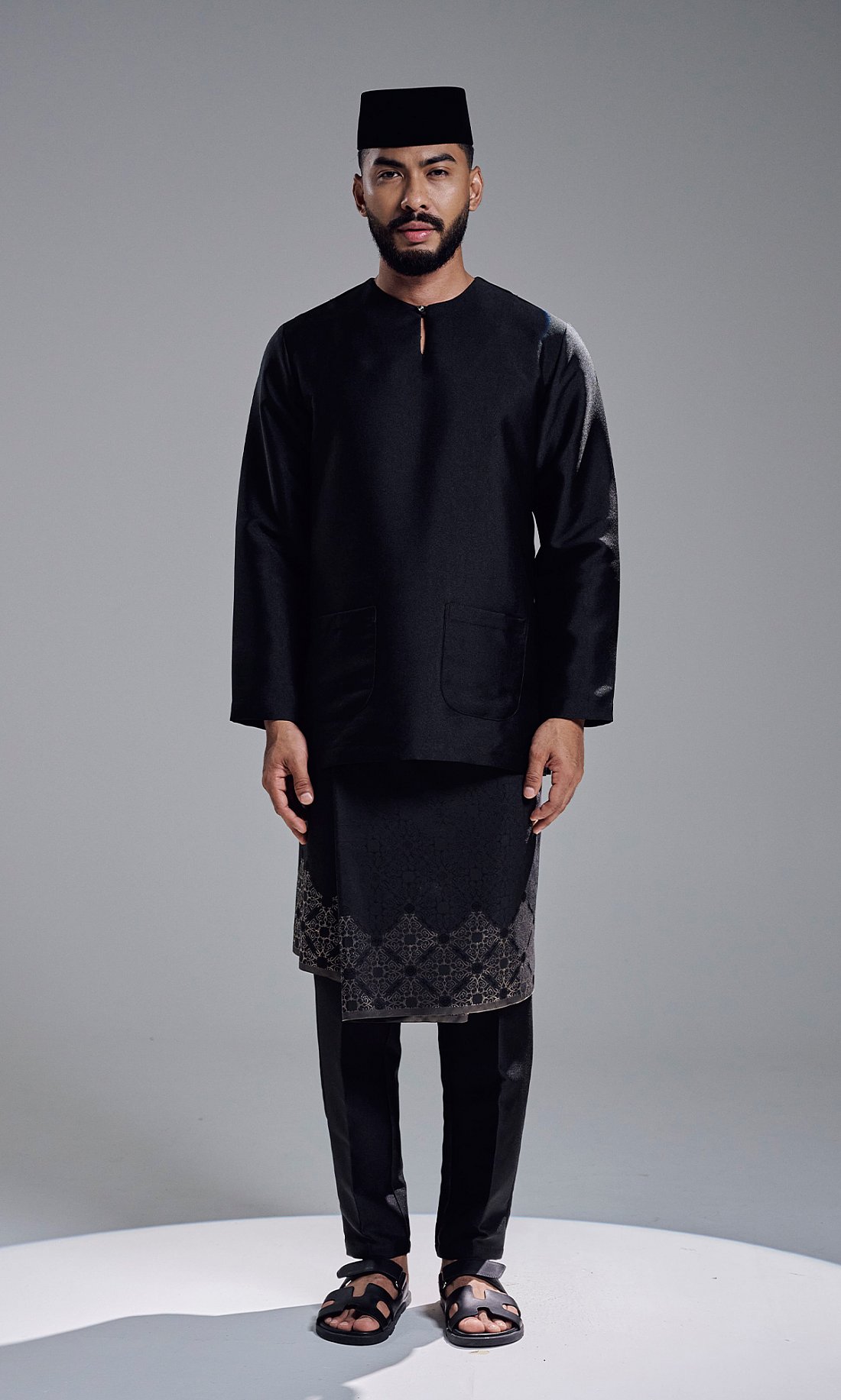 AZRAVI BAJU MELAYU - BLACK