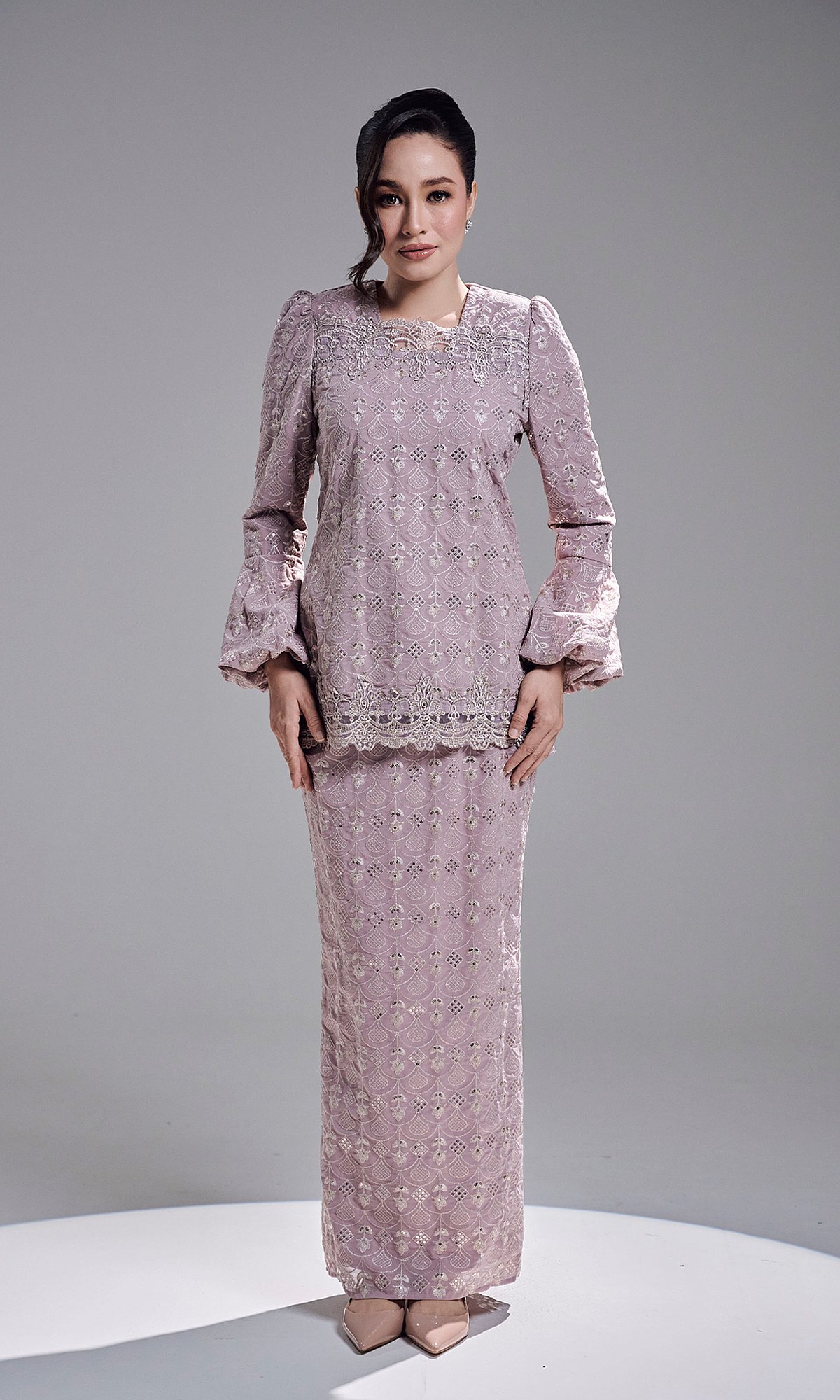 SHAZA KURUNG - MAUVE BLUSH SHAZA KURUNG - MAUVE BLUSH