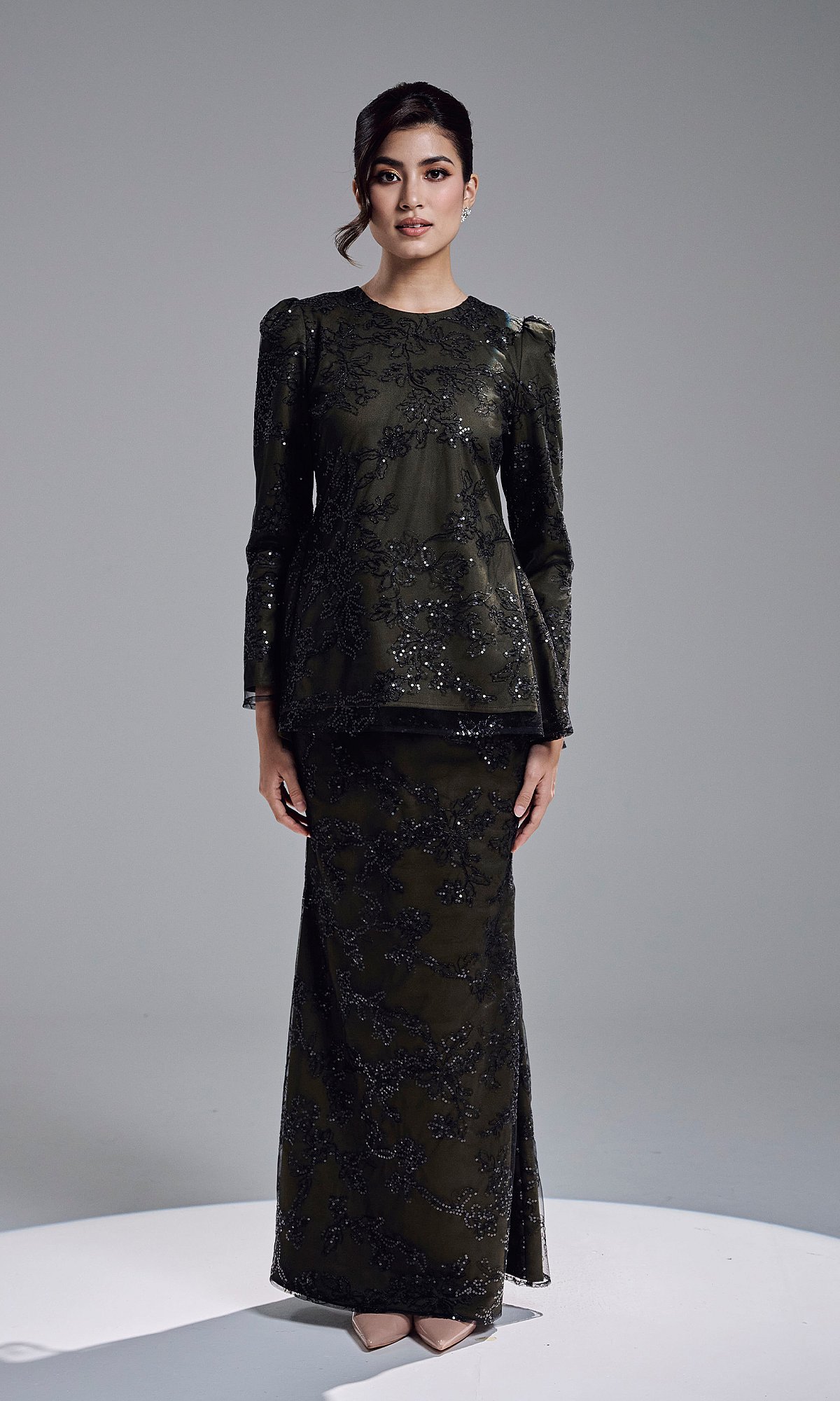 DELISHA KURUNG - DARK OLIVE