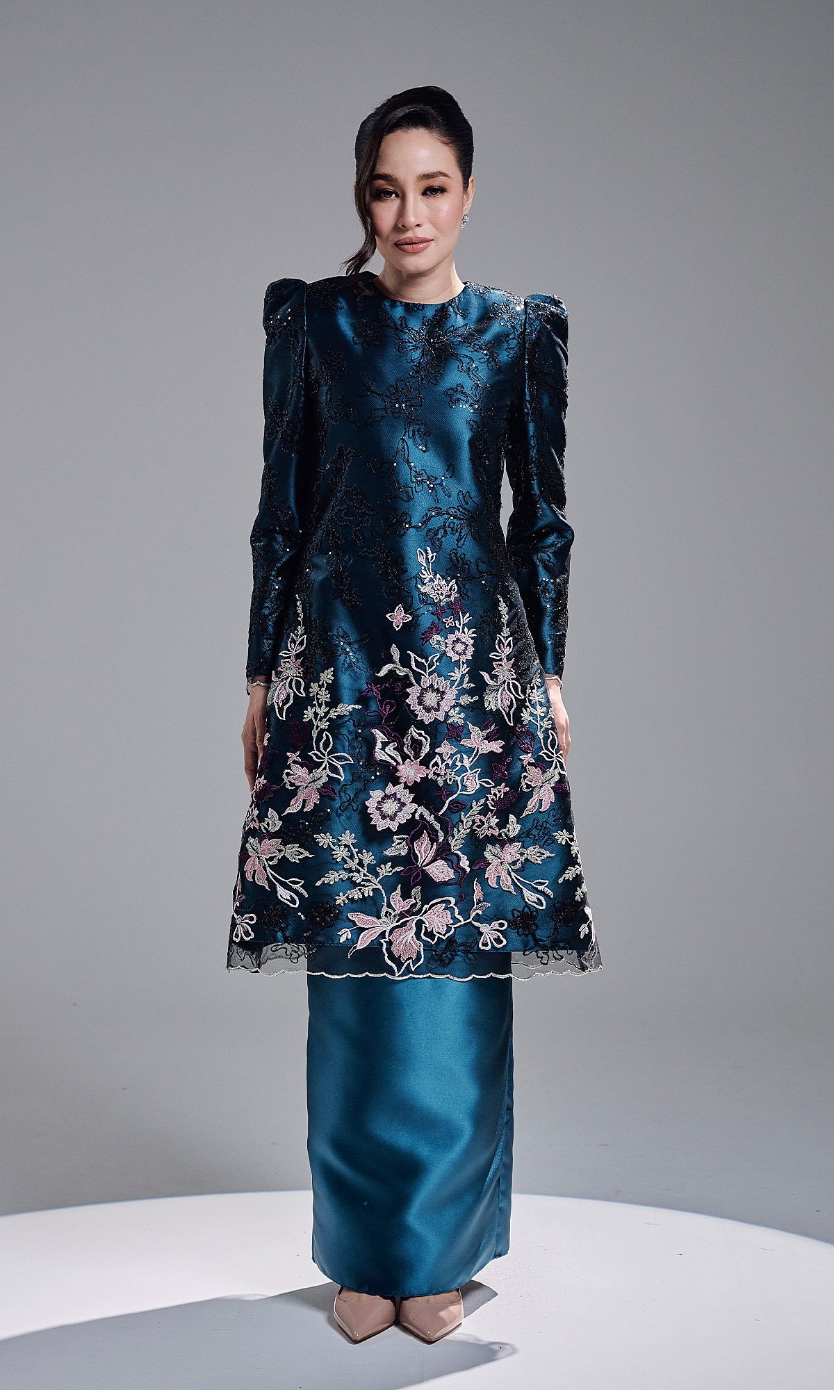 ESTELLA KURUNG 2.0 - TEAL BLUE ESTELLA KURUNG 2.0 - TEAL BLUE