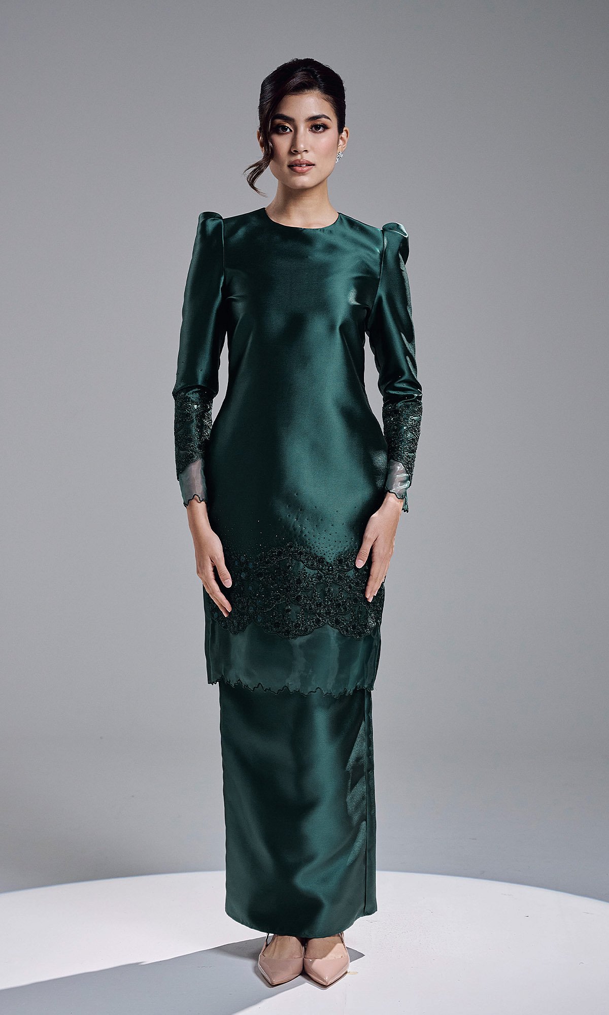 ESTERINA KURUNG - DARK EMERALD ESTERINA KURUNG - DARK EMERALD