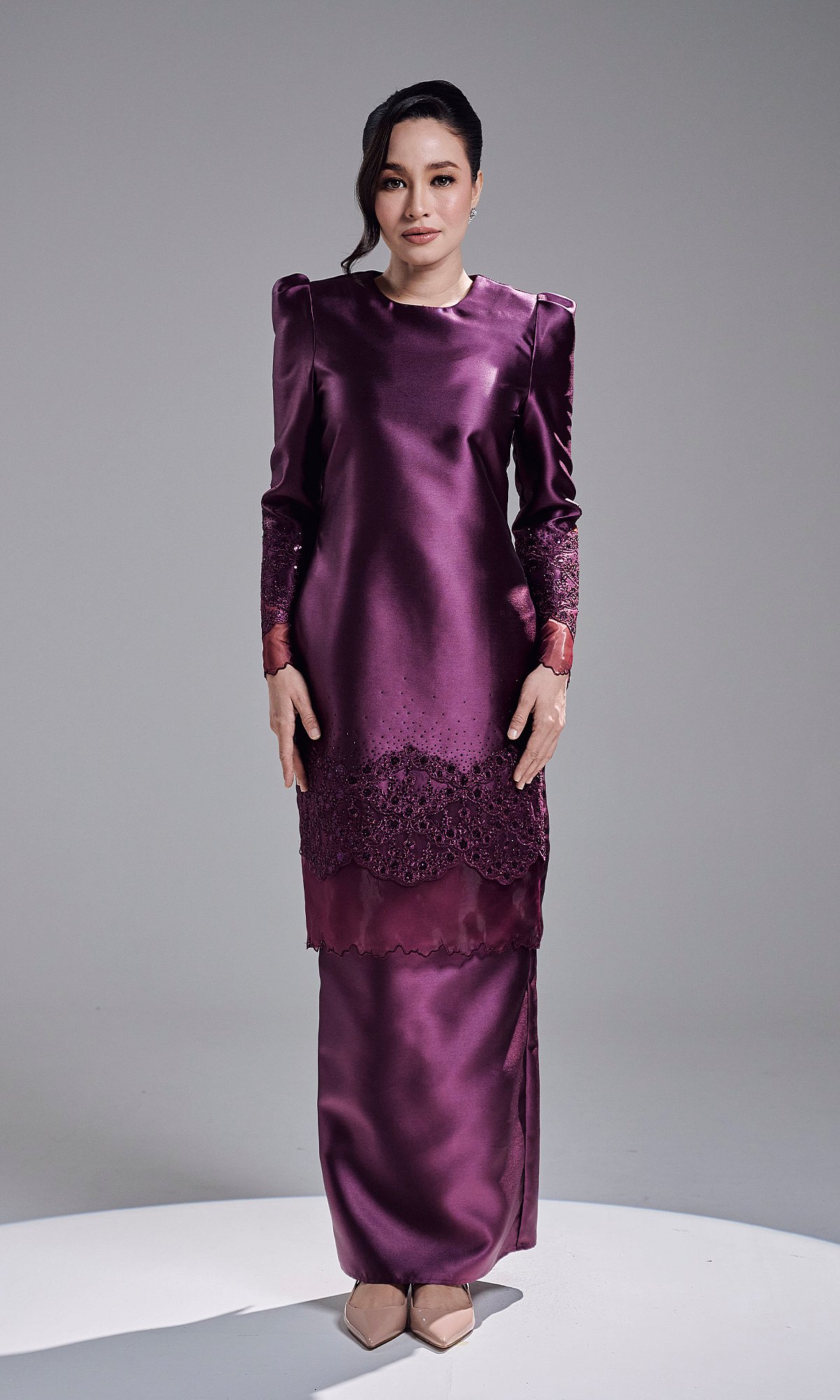 ESTERINA KURUNG - DARK PURPLE ESTERINA KURUNG - DARK PURPLE