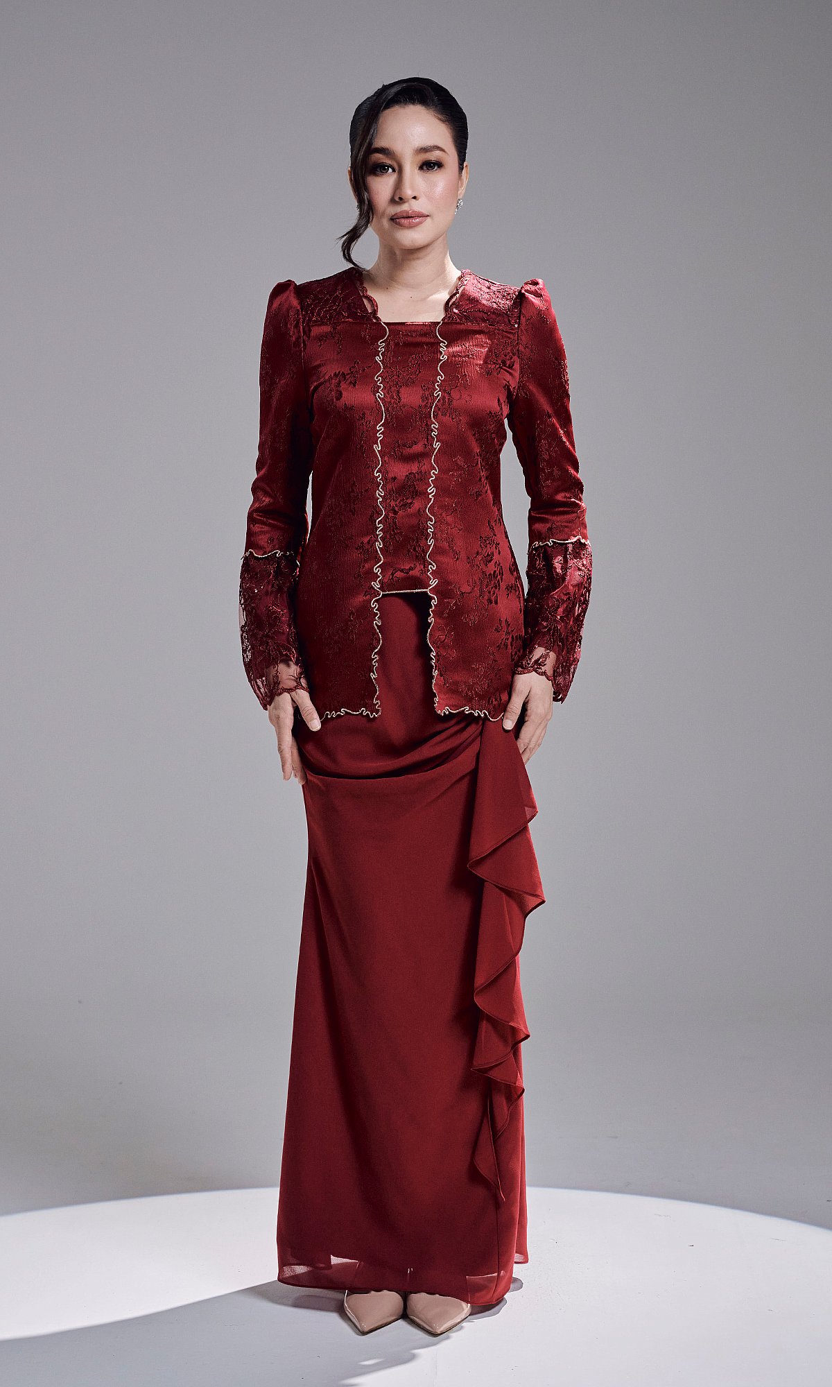 SARABIACA KURUNG - MAROON