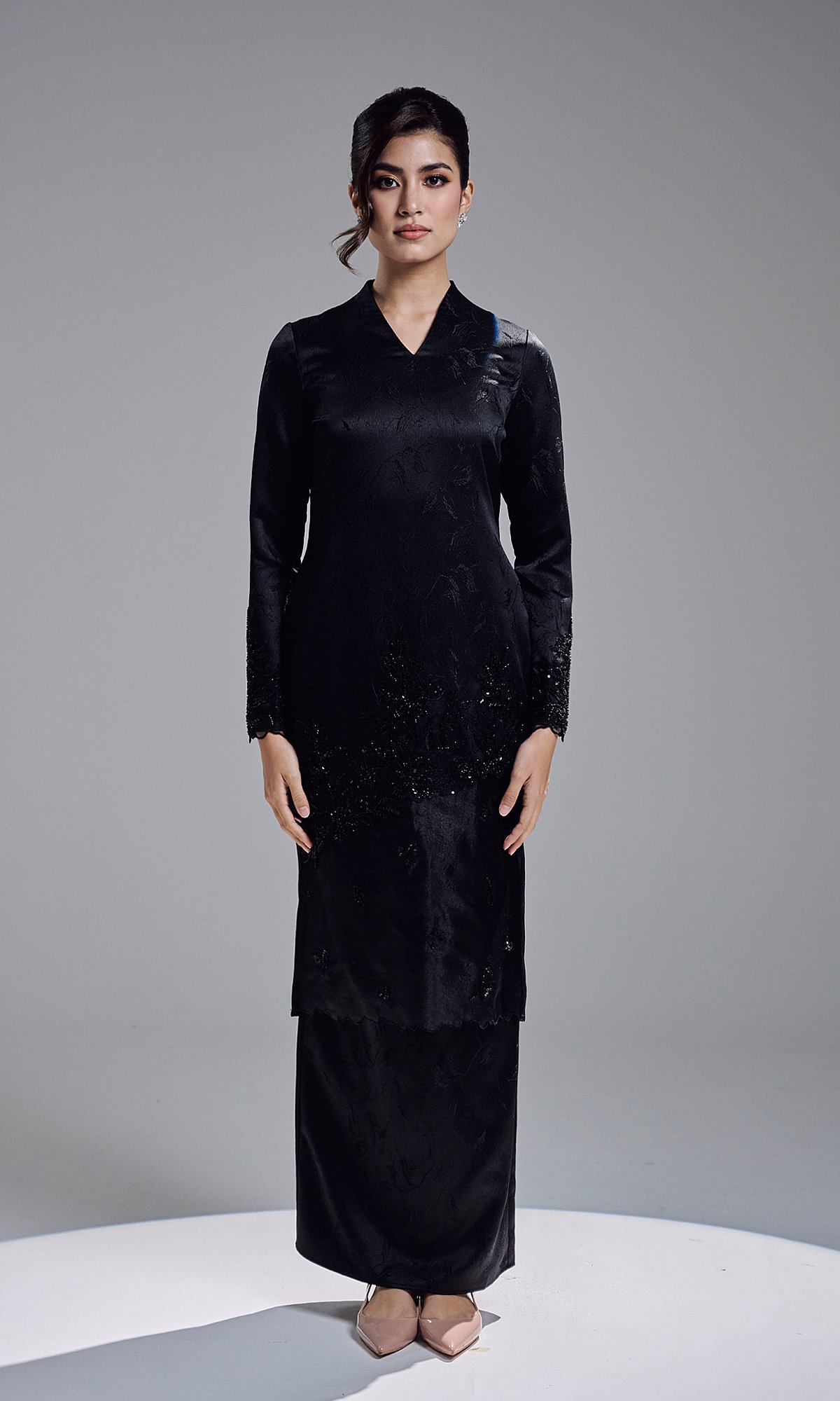 ESVARIA KURUNG - BLACK